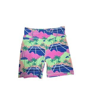 Y2K Limited Too Girls Colorful Spandex Biker Shorts XL 16-18